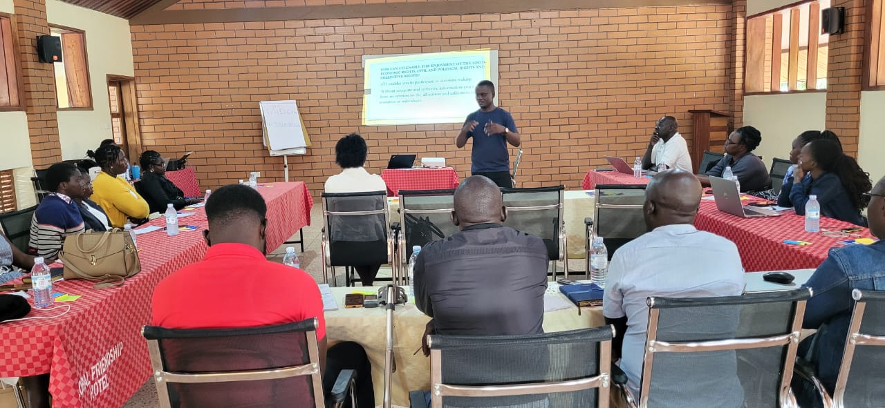 Group work during a MIDCIL workshop